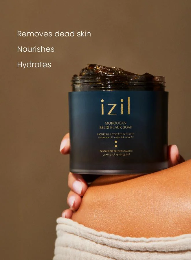 IZIL Moroccan Beldi Black Soap